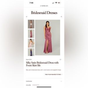 Morilee Madeline Gardner Bridesmaid Dress